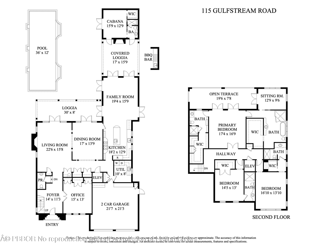 Fabulous in town location just moments to the ocean, Lake Trail, Worth Avenue, and premier dining.