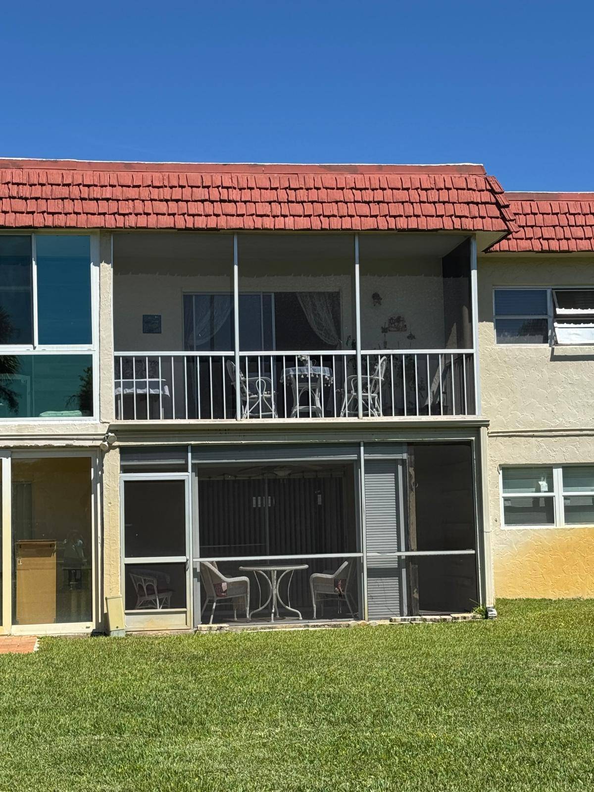 Fully renovated 2BR 2BA second floor condo in a desirable man gated 55 community in the heart of Delray Beach.
