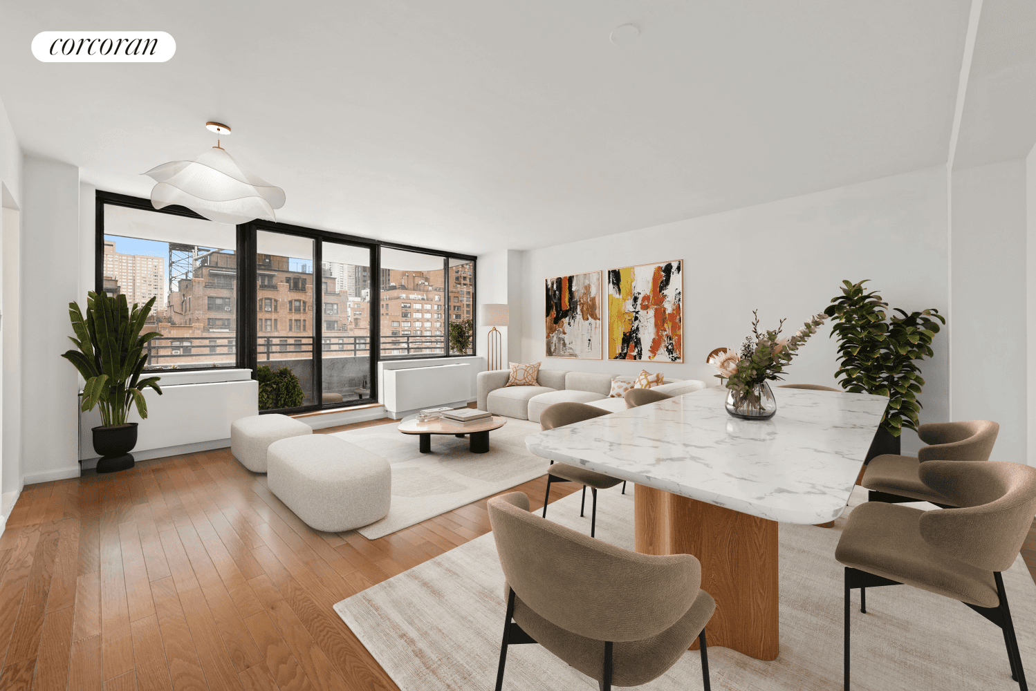 Introducing this stunning property at 309 East 49th Street, offering a spacious 805 square feet of living space.
