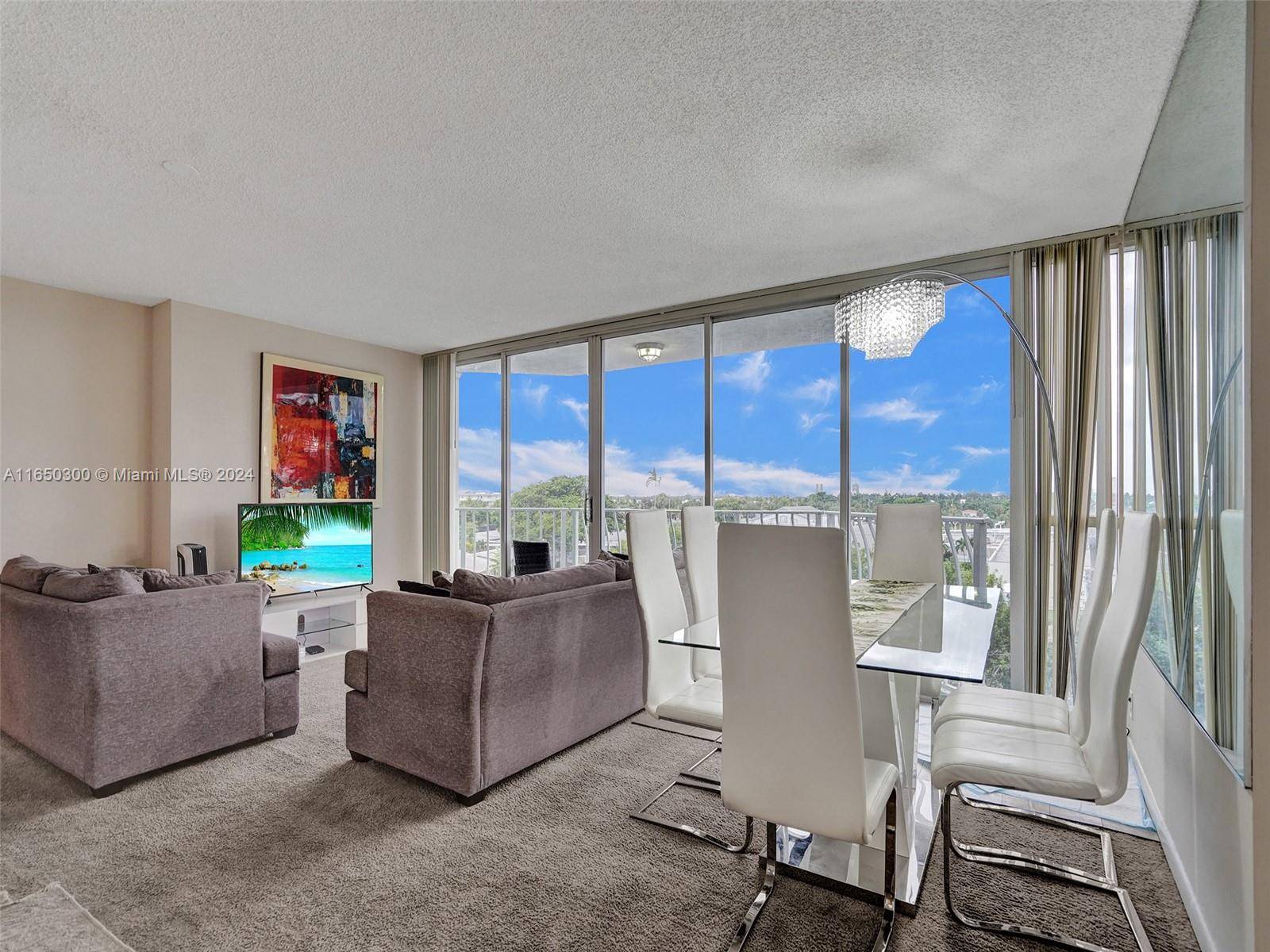 Spacious corner unit with stunning South West views !