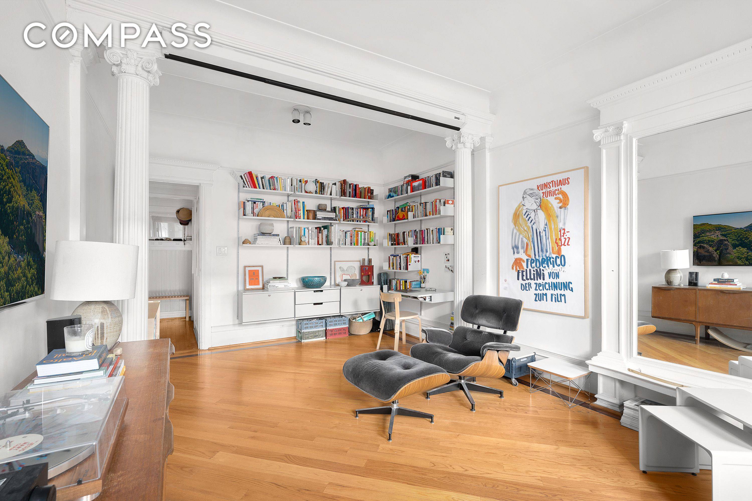 Amazing three bedroom home with separate dining room, a direct access to the bucolic courtyard and amazing light is now available for rent in the desired neighborhood of Clinton Hill ...