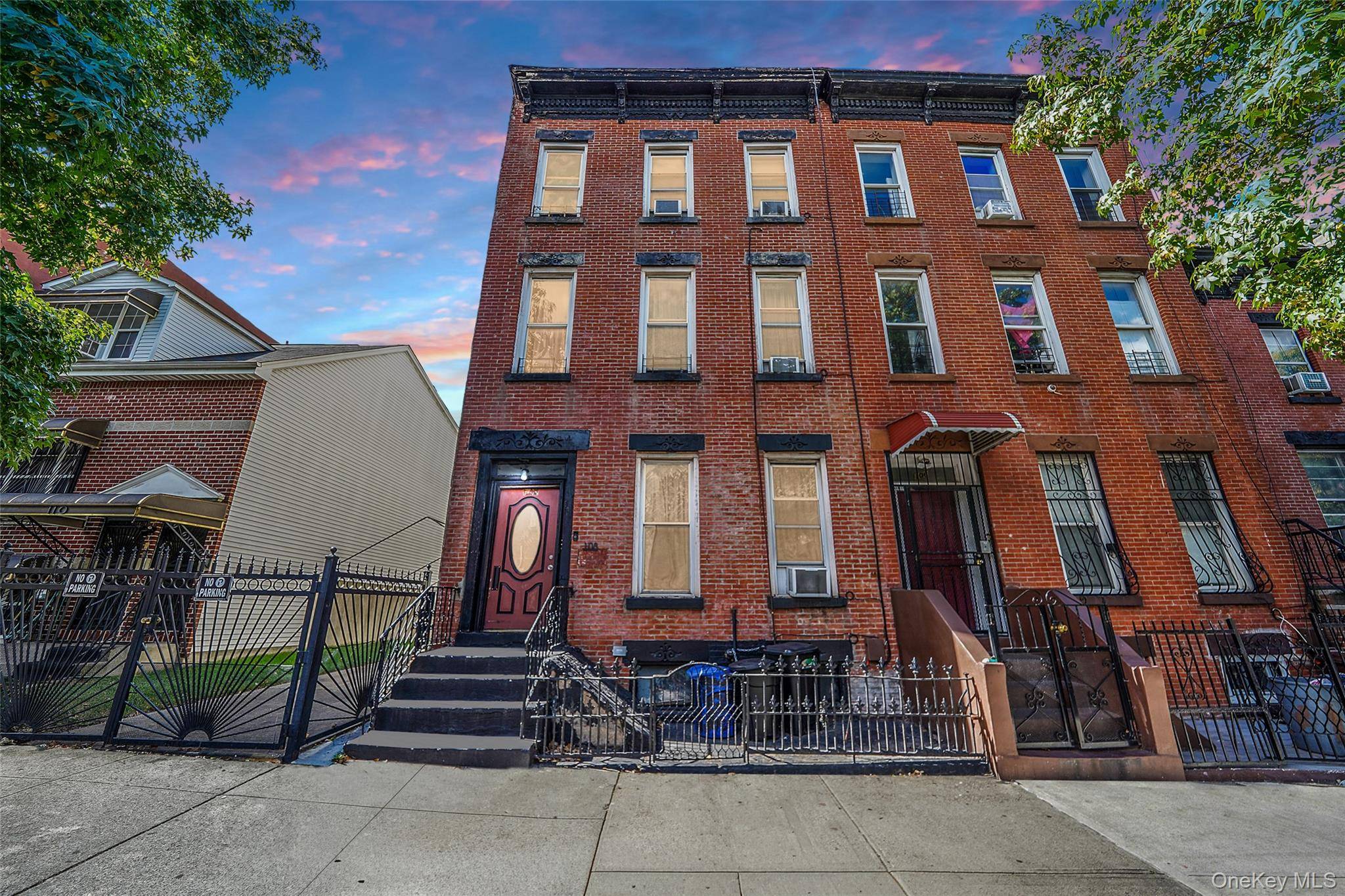 Welcome to 108 Rockaway Avenue, a classic and impeccably maintained three family brick townhouse perfectly situated on a tree lined block where Ocean Hill meets Bedford Stuyvesant.