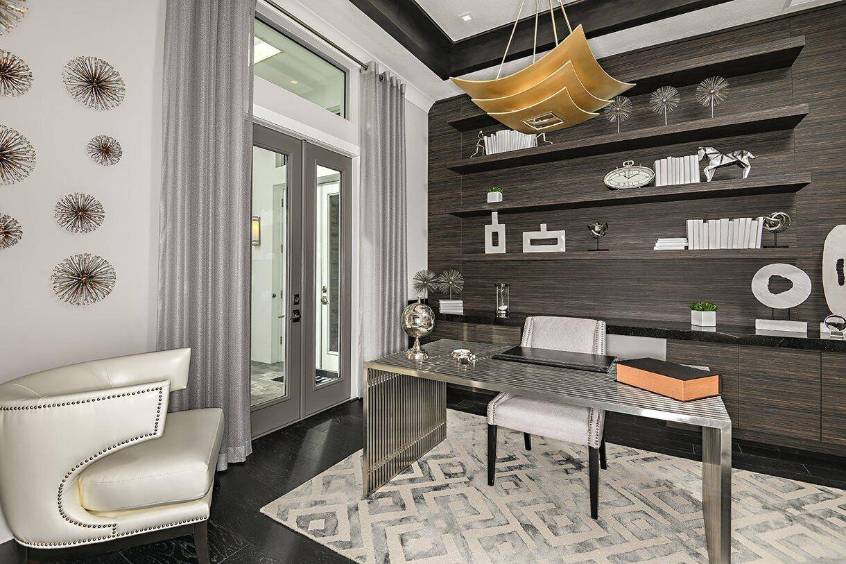 Former Alton Model. Fully furnished contemporary home complete with designer selected finishes and decor.