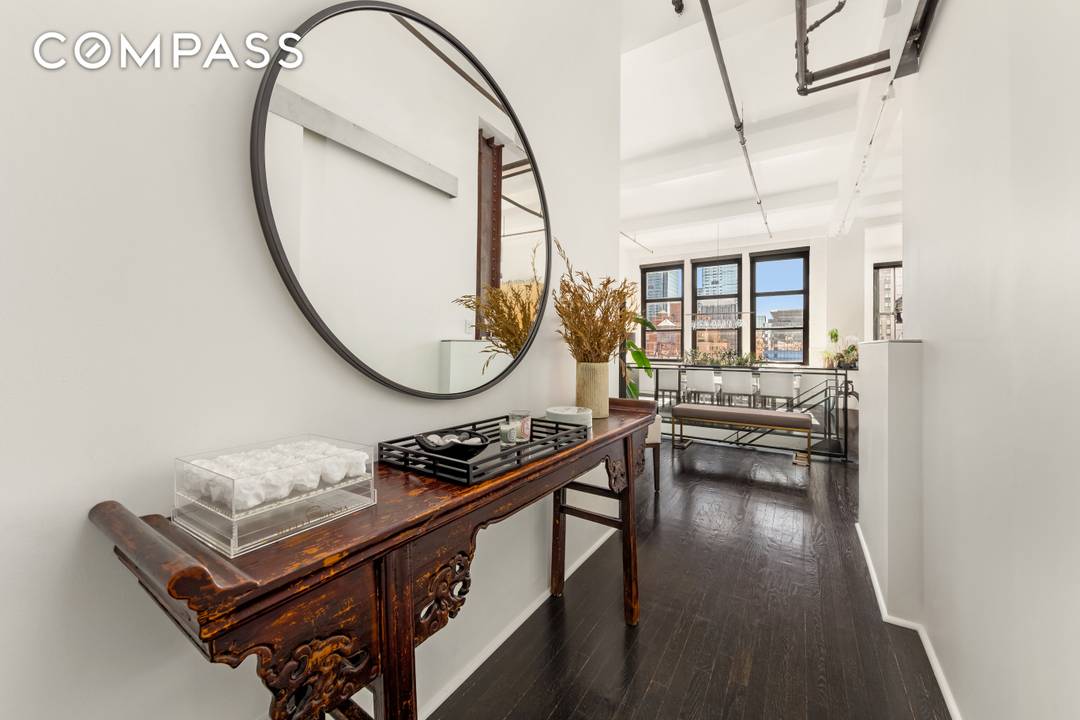 A rare opportunity to own a striking New York City duplex loft in a prime Hudson Yards location.
