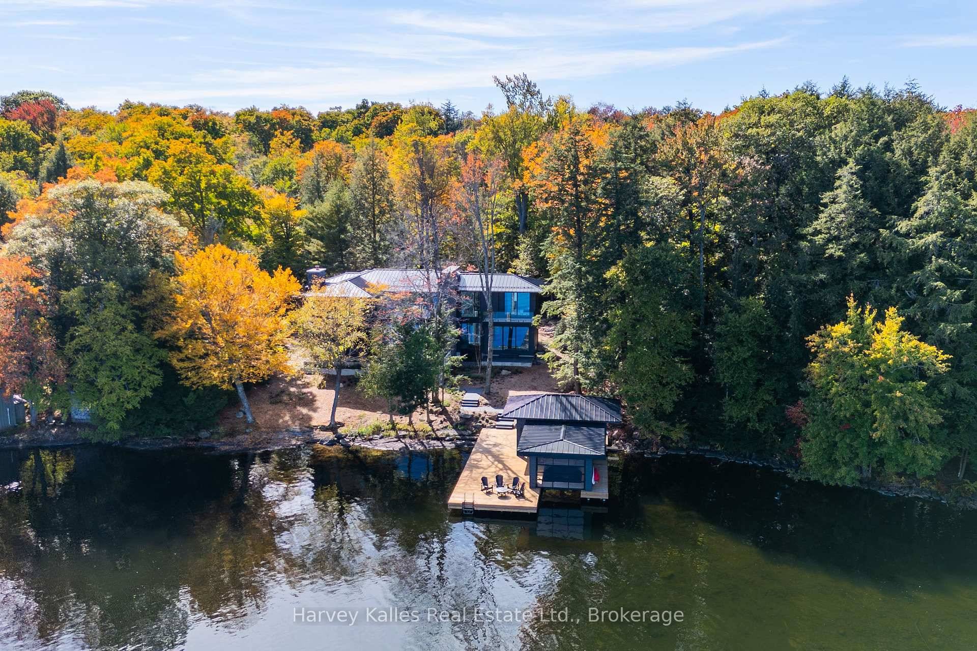 A stunning union of natural beauty and architectural excellence on the prestigious and coveted Innisfree shores of Acton Island.