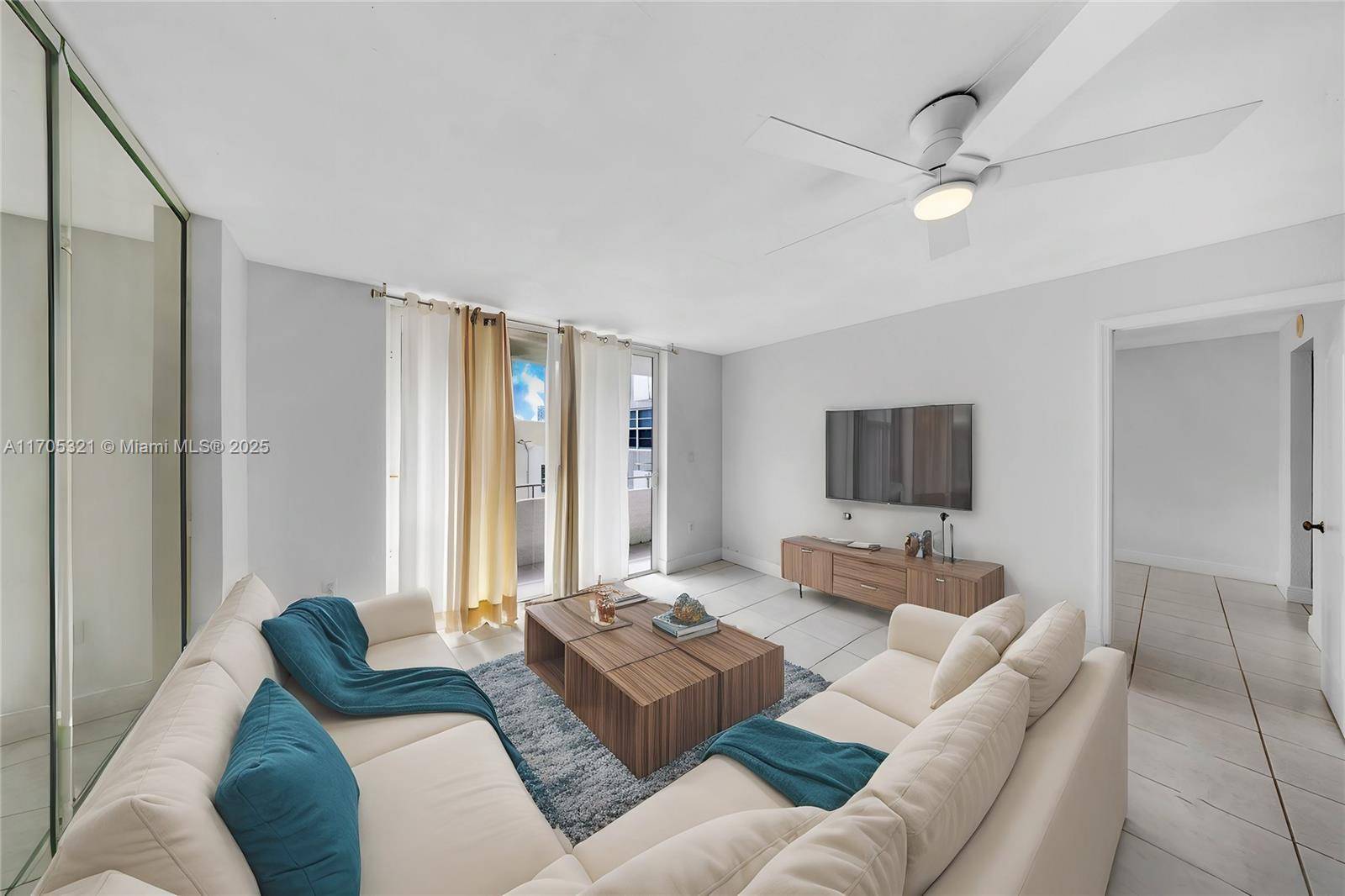Renovated 1 1 apartment with partial ocean views.