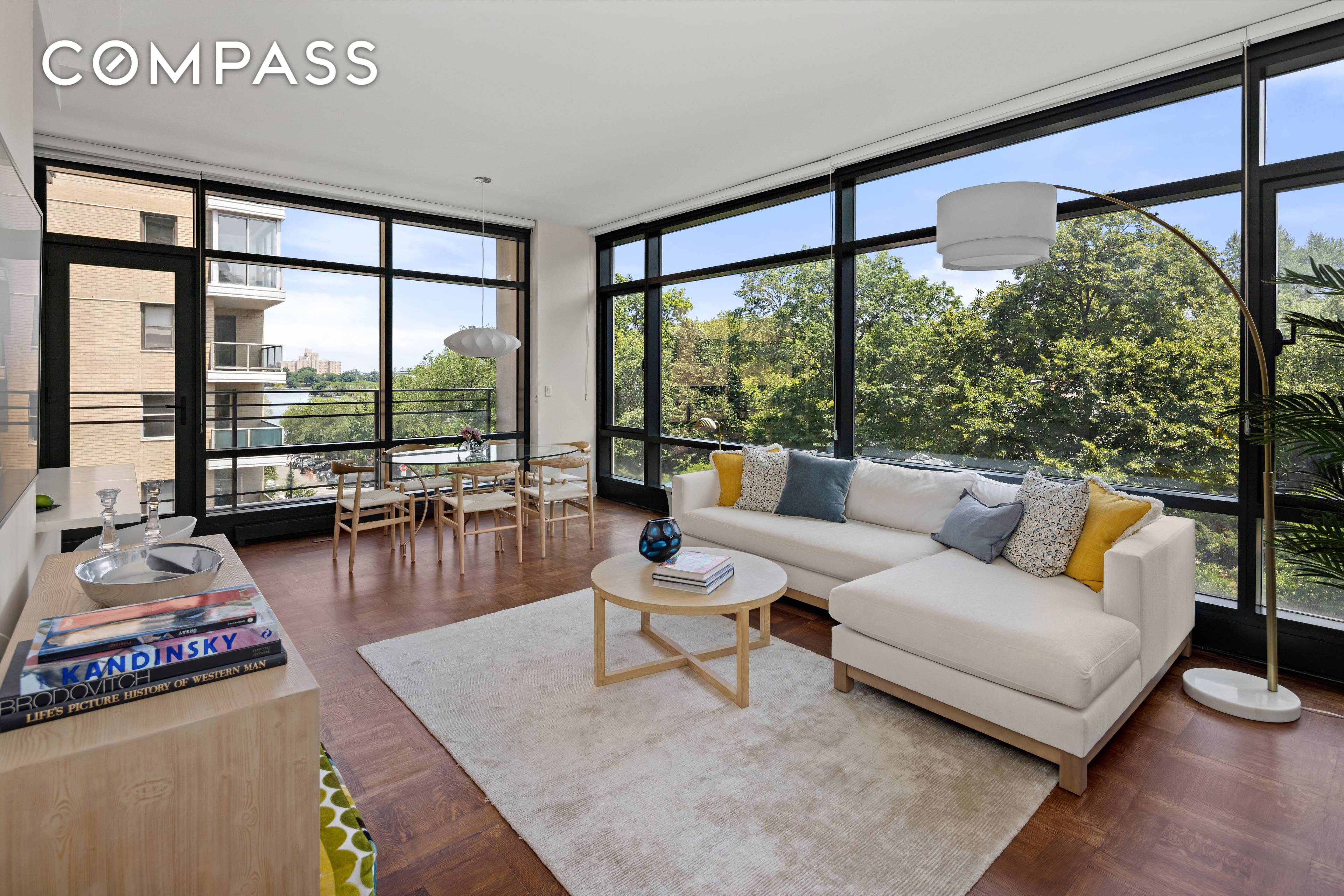 RARE CORNER APARTMENT. PETER MARINO ARCHITECT.