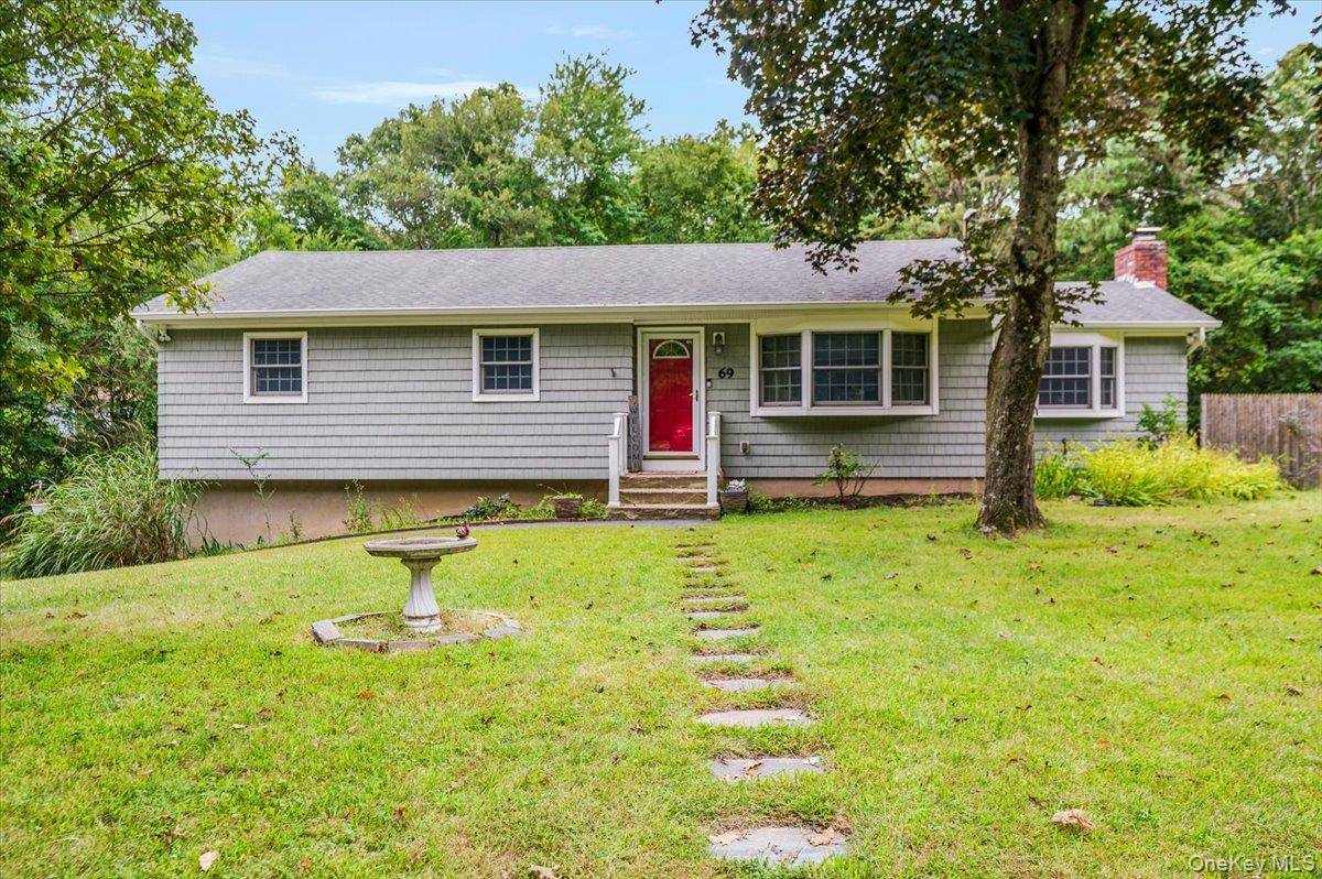 Welcome to this well maintained 3 bedroom, 1 bath ranch set on a private and secluded 0.