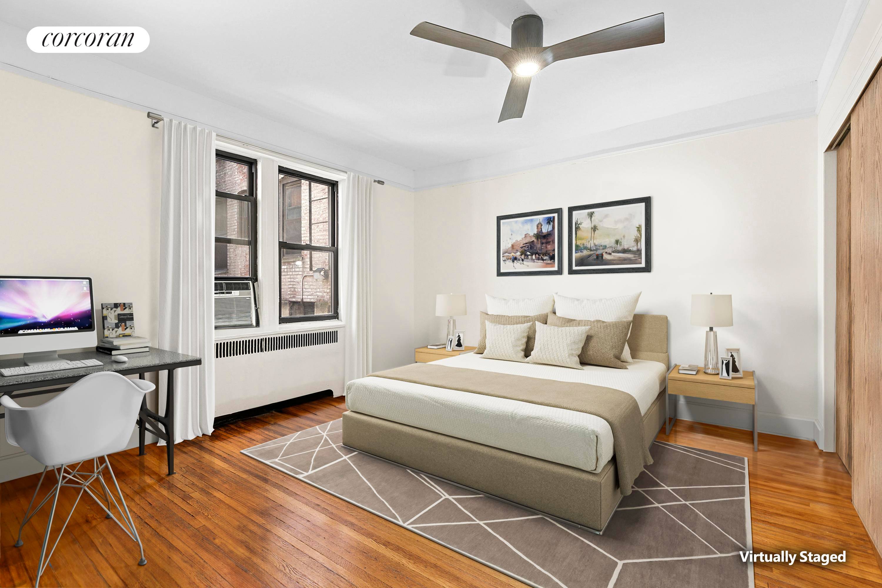Welcome to Unit 7A, a charming and quiet retreat in a classic pre war building in the heart of Astoria.
