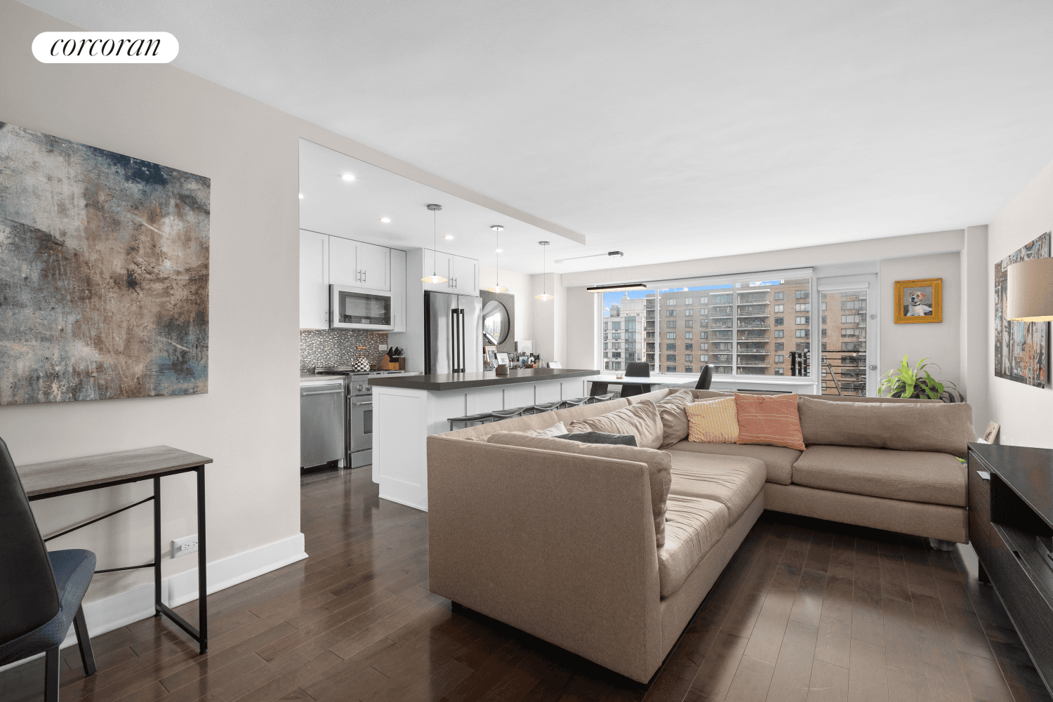 Simply Stunning ! Triple mint, gut renovated home with 949 square feet of spacious living plus an 108 square foot outdoor terrace overlooking Central Park.
