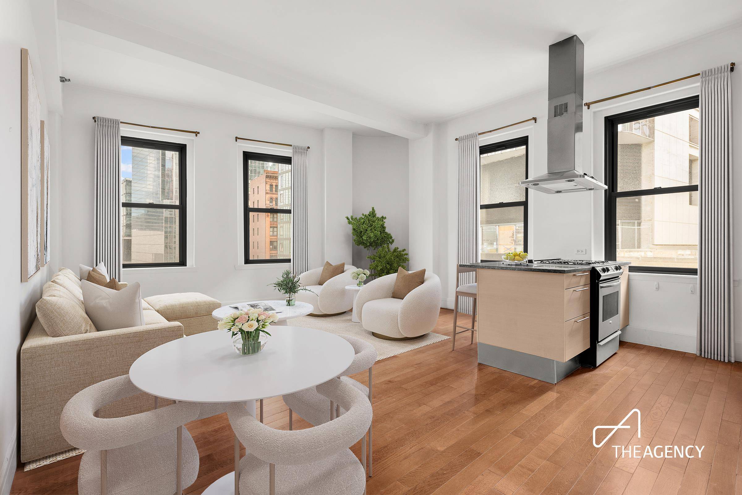 Oversized 1BR for rent at The Greenwich Place Condominium, one of the Financial District s most desirable buildings.