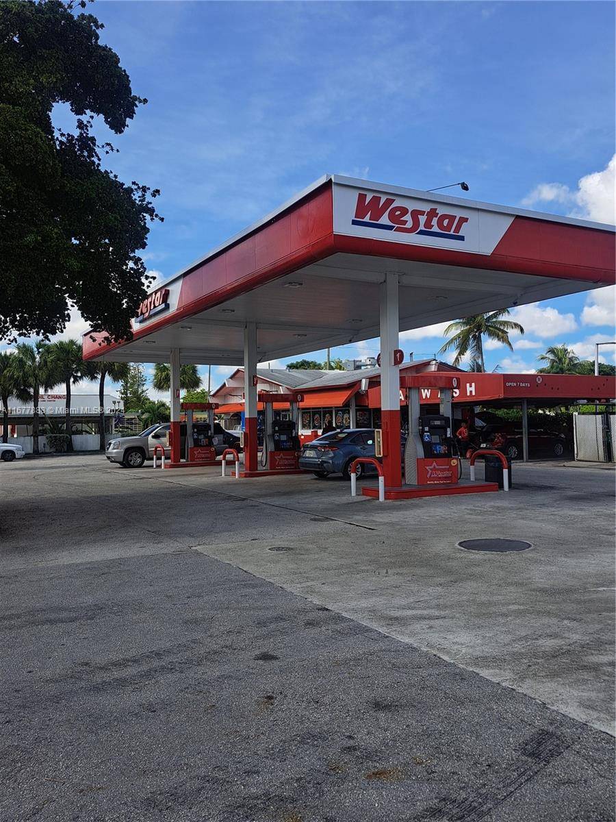 Gas Station. Business only located in North Miami.