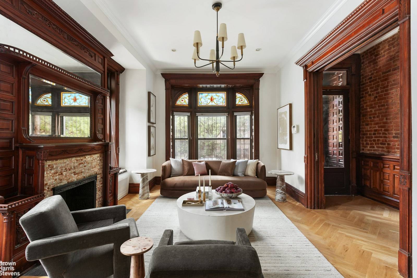 A crown jewel in historic Bedford Stuyvesant, 272 Jefferson Avenue is a one of a kind corner lot brownstone that blends architectural grandeur with a level of modern luxury rarely ...