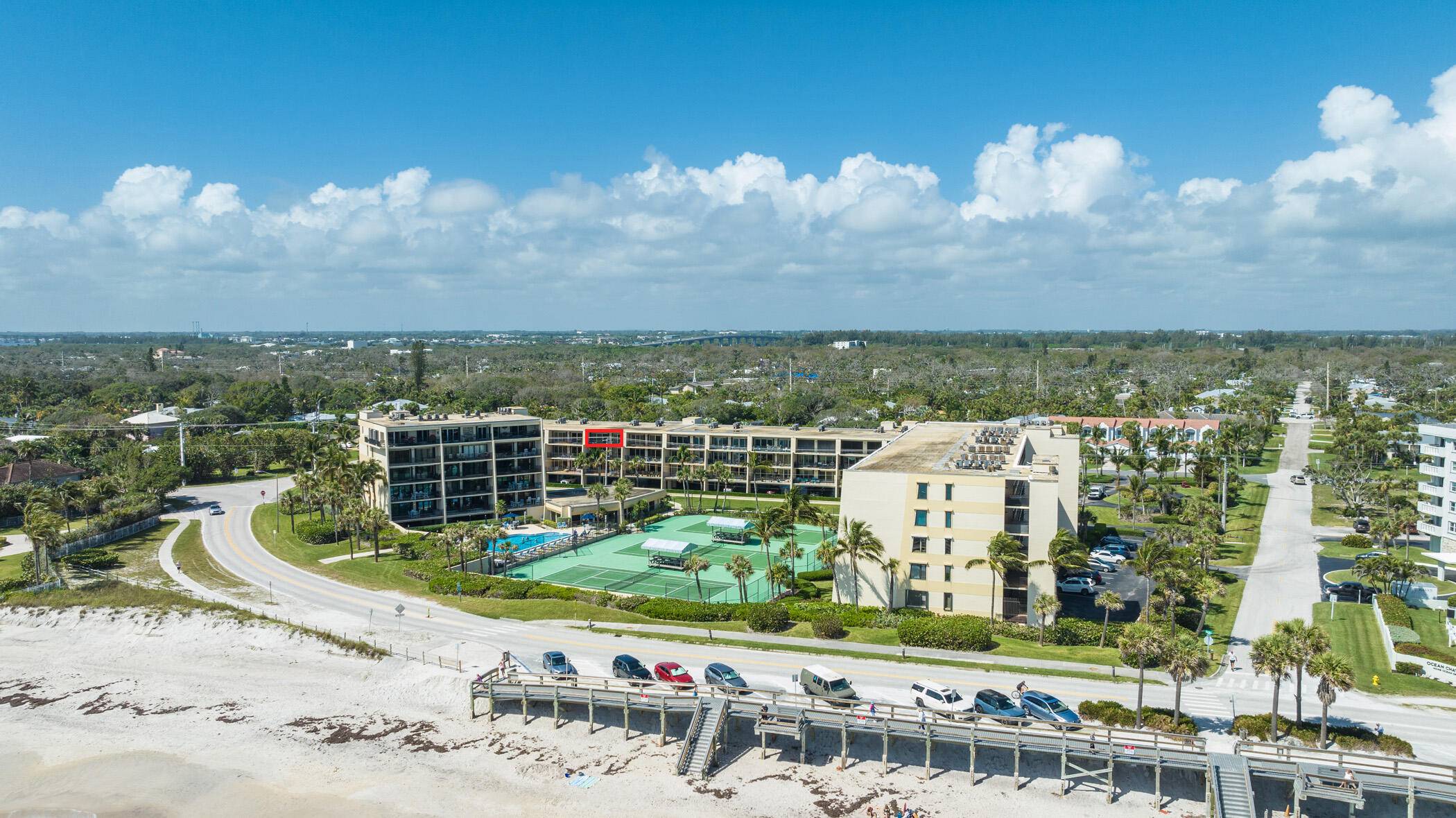 PENTHOUSE PERFECTION ! Beautifully updated 2BR 2BA with stunning ocean views from nearly every room.