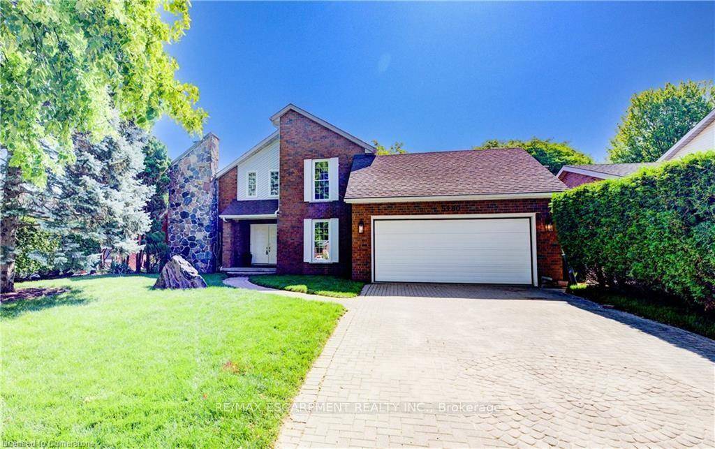 Welcome to serenity ! ! This stunning home is situated in a beautiful and QUIET neighbourhood with mature trees, yet only minutes to major hwys !