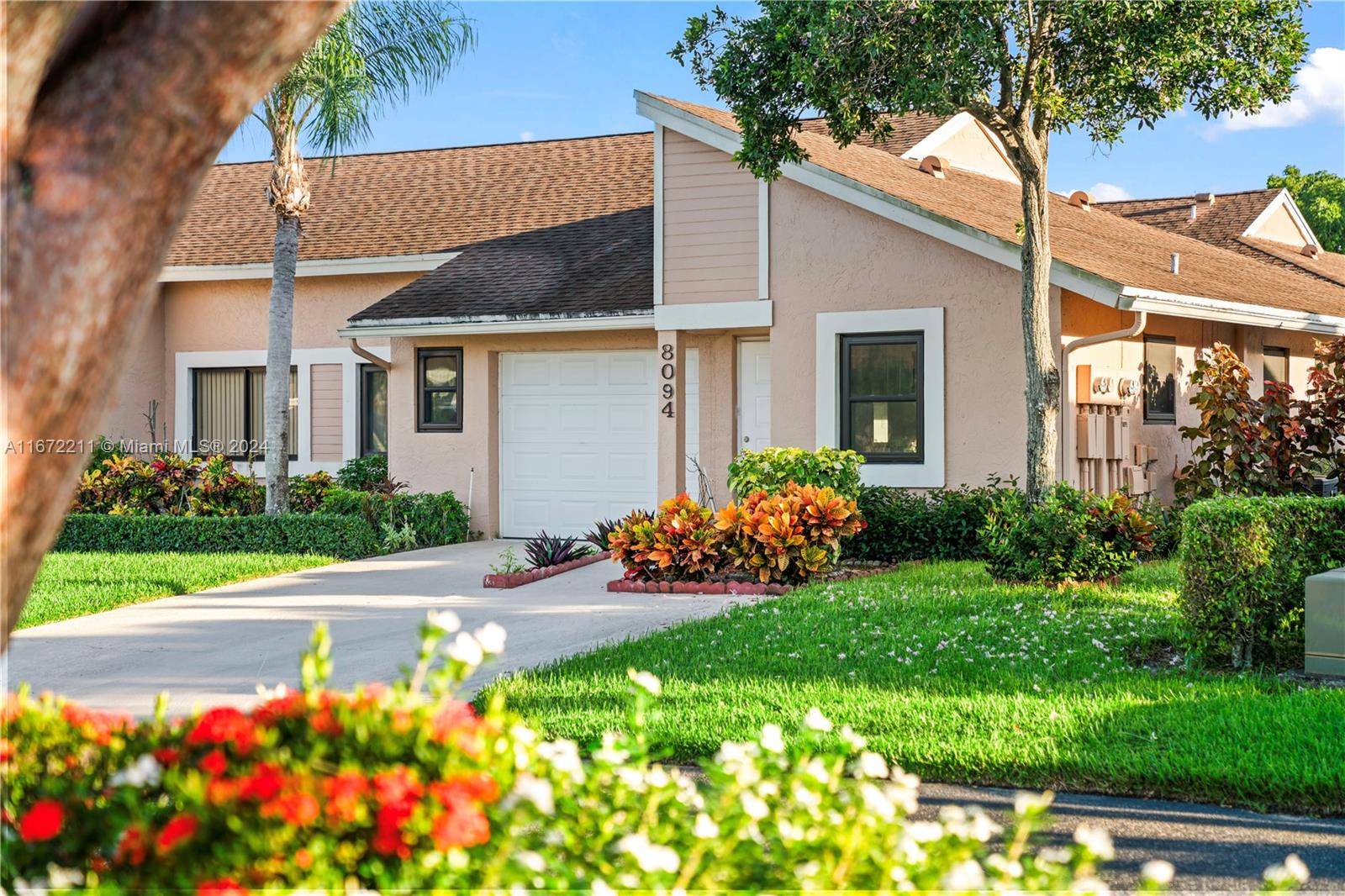 Move right into this fully renovated 2 bedroom, 2 bathroom villa with a 1 car garage, a true gem designed for comfort and style.