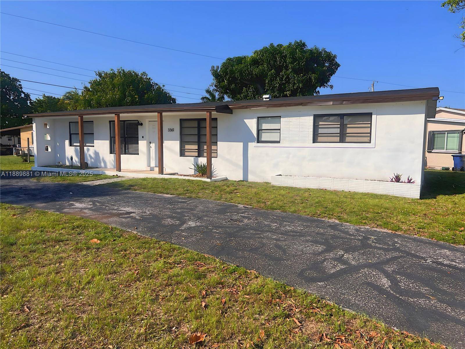 Spacious and updated 4 bedroom, 2 bath single family home in the heart of Lauderhill !