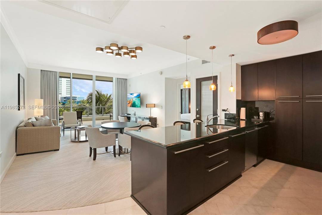 Experience lavish oceanfront living in this 1 bed, 1.