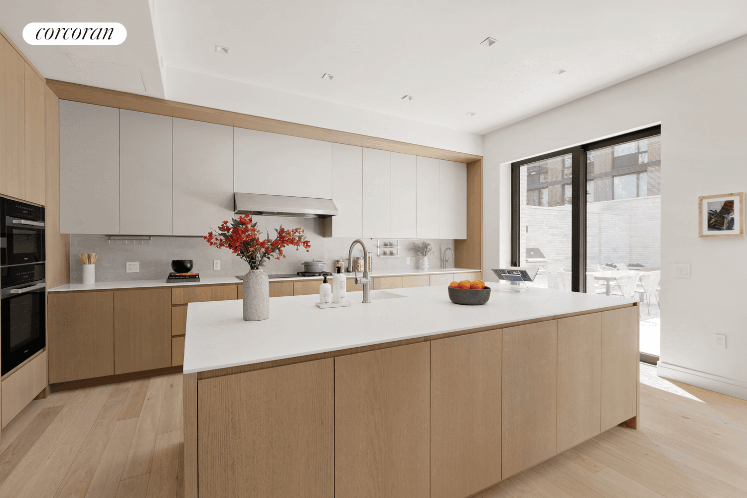 Located moments from the High Line and Hudson River Park in West Chelsea, Townhouse A at Linea is a triplex four bedroom residence with three bathrooms and two powder rooms, ...