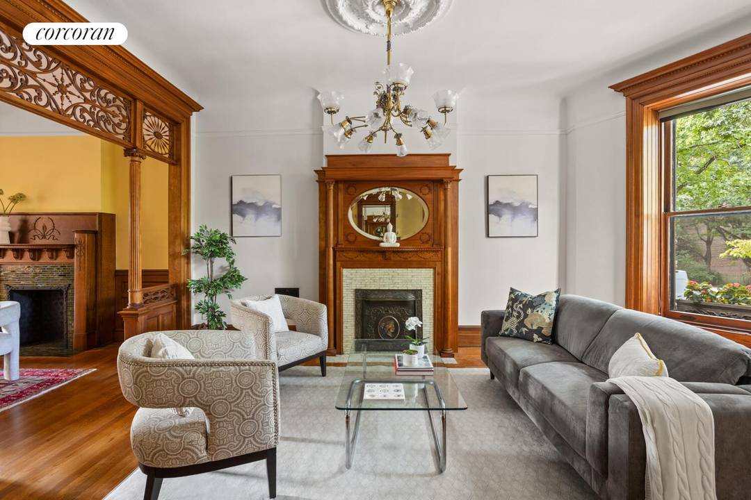 Nestled on a quiet, tree lined block in the historic Lefferts Manor section of vibrant Prospect Lefferts Gardens, this classic single family brownstone seamlessly combines timeless charm with thoughtful modern ...