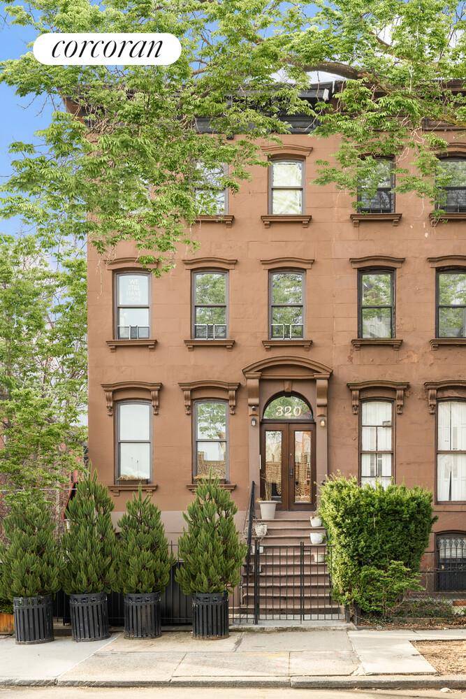 Welcome to 320 Macon Street, Set on one of Bed Stuy's most coveted tree lined blocks, this stunning three bedroom, two bathroom condominium is a rare find.