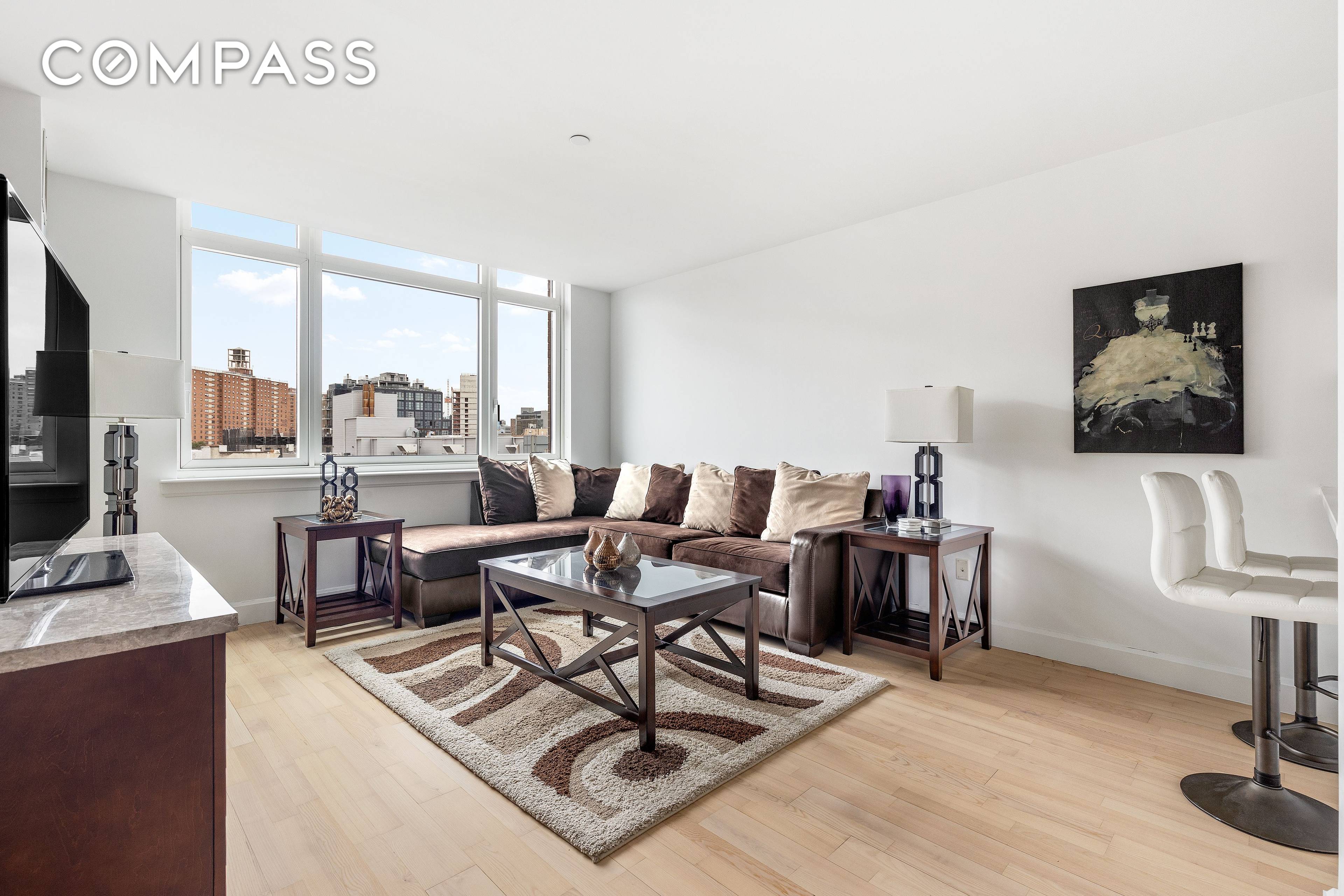Offered unfurnished for a two year lease or fully furnished for a one year lease.