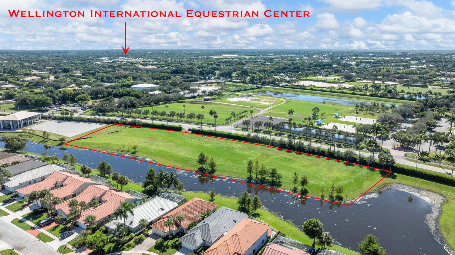 Prime location ! 5 acre lot, that is located a short hacking distance to WEF Wellington International showgrounds.