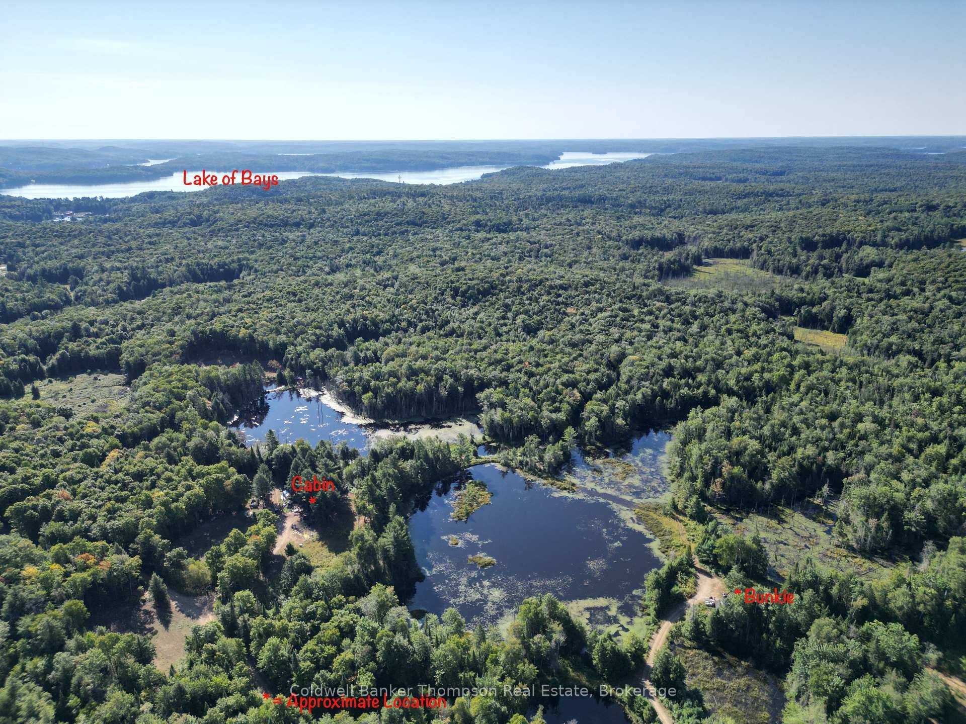 Private 199 Acre Recreational Retreat with Rustic Cabin and Bunkie.