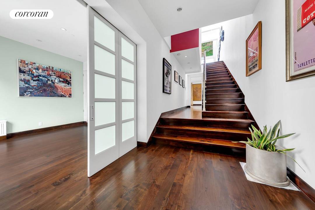 Welcome to the stunning Penthouse at 554 Broome Street, a captivating pre war condo situated right in the vibrant heart of SoHo !