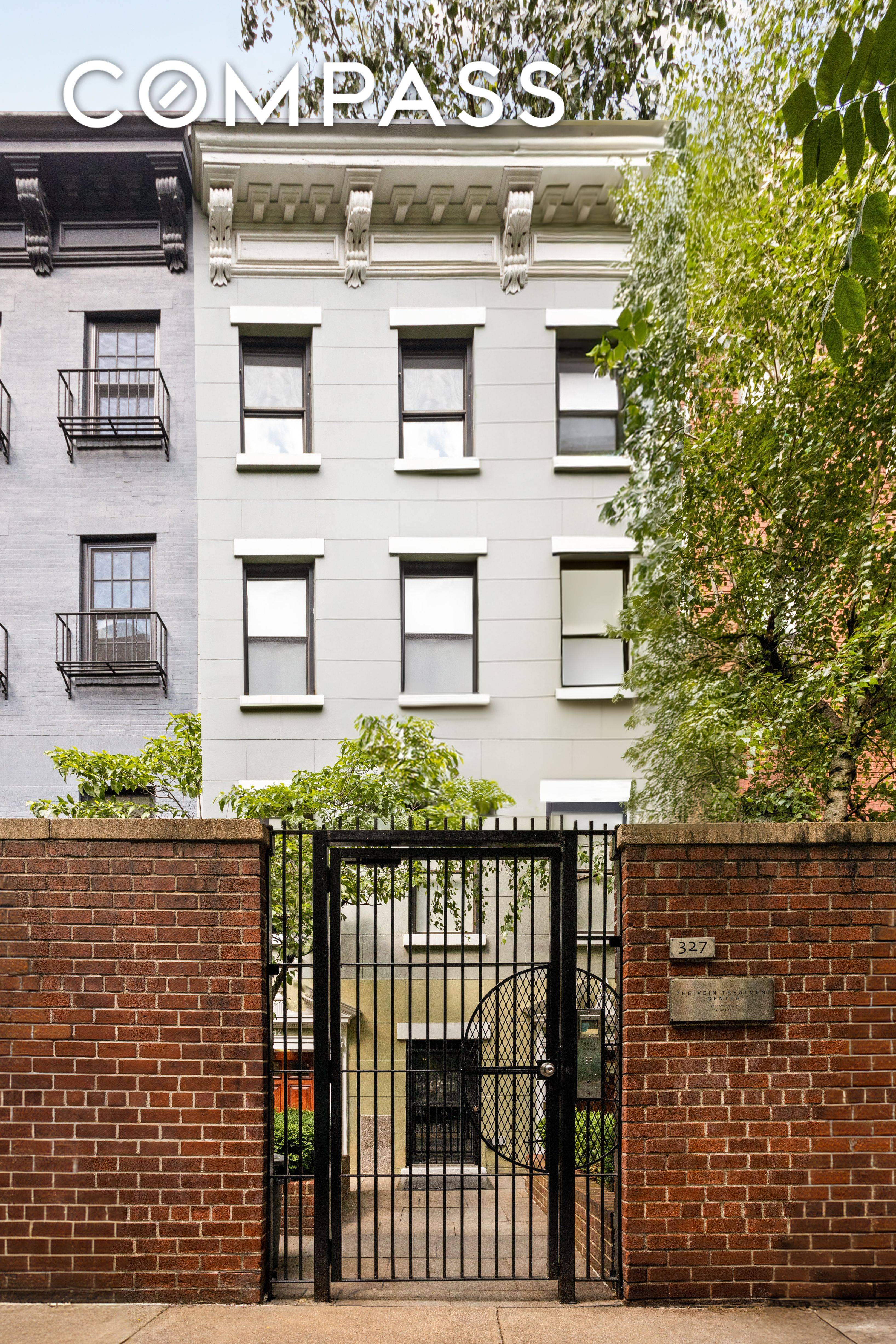 This impeccably maintained and majestic Mixed Use Townhouse in Prime Lenox Hill boasts three market rate residential units over 3, 000 SF of office space.