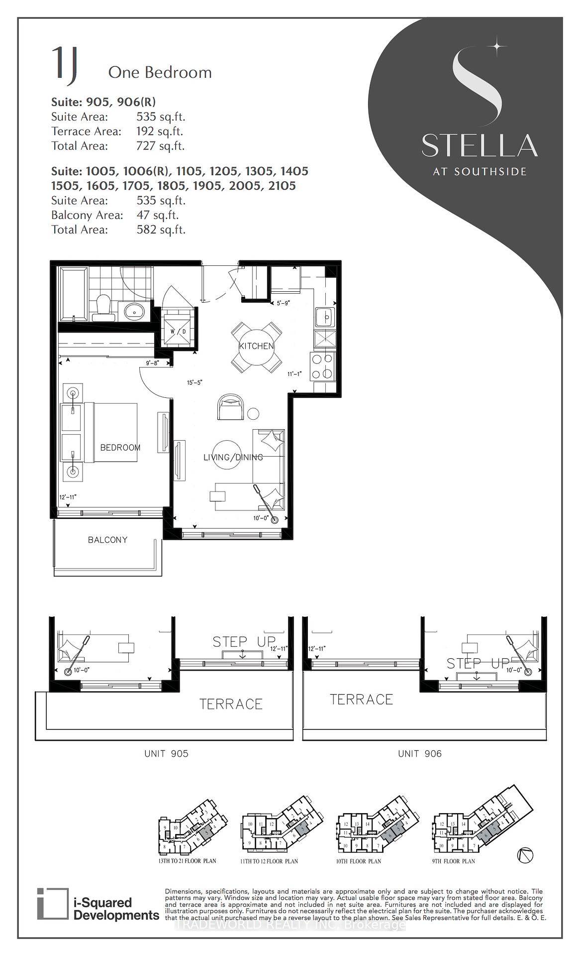Brand New Bright 1 Bedroom At Stella Condos South Facing Clear View Lots Of Sunlight 9' Ceilings Rarely Offered One Underground Parking amp ; Locker Included Walking Distance To Bus ...