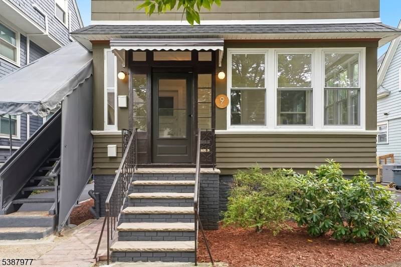 A light filled, renovated two family Colonial that can easily be converted into a four floor single family residence is a rare opportunity in the heart of desirable Montclair.
