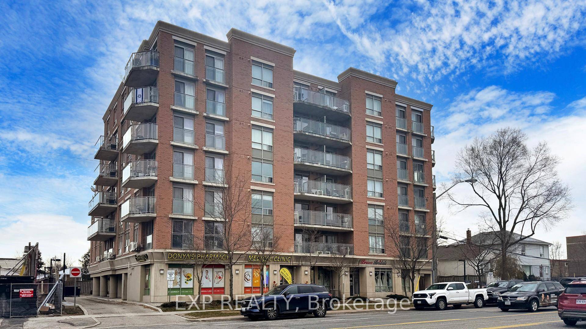 Welcome to Unit 607 at 801 Sheppard Ave West, a rare gem in a boutique condominium with only 61 suites.