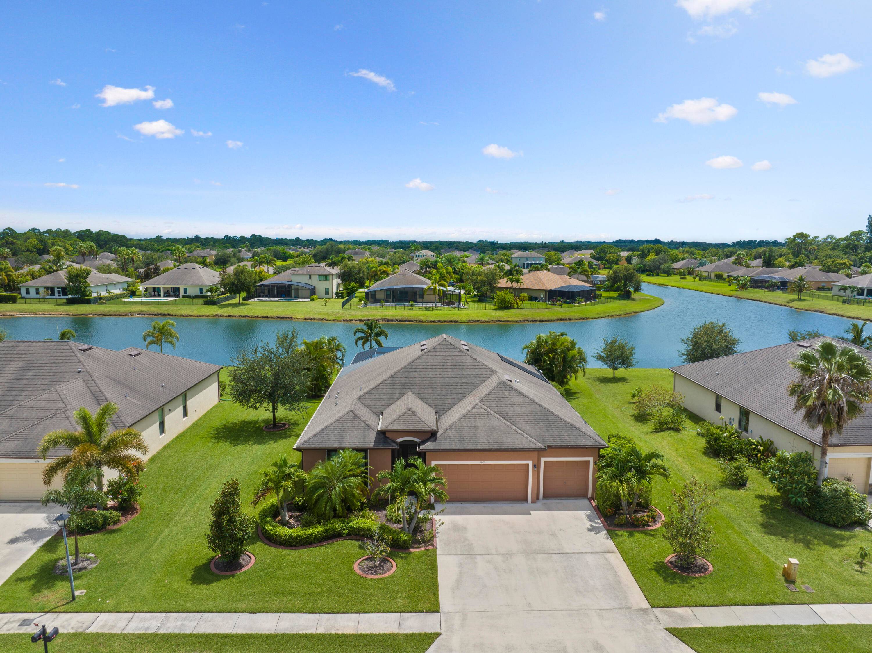 This stunning 3 bedroom, 3 bath Redbud model with a 3 car garage in Ashley Lakes North combines comfort, style, and peace of mind.