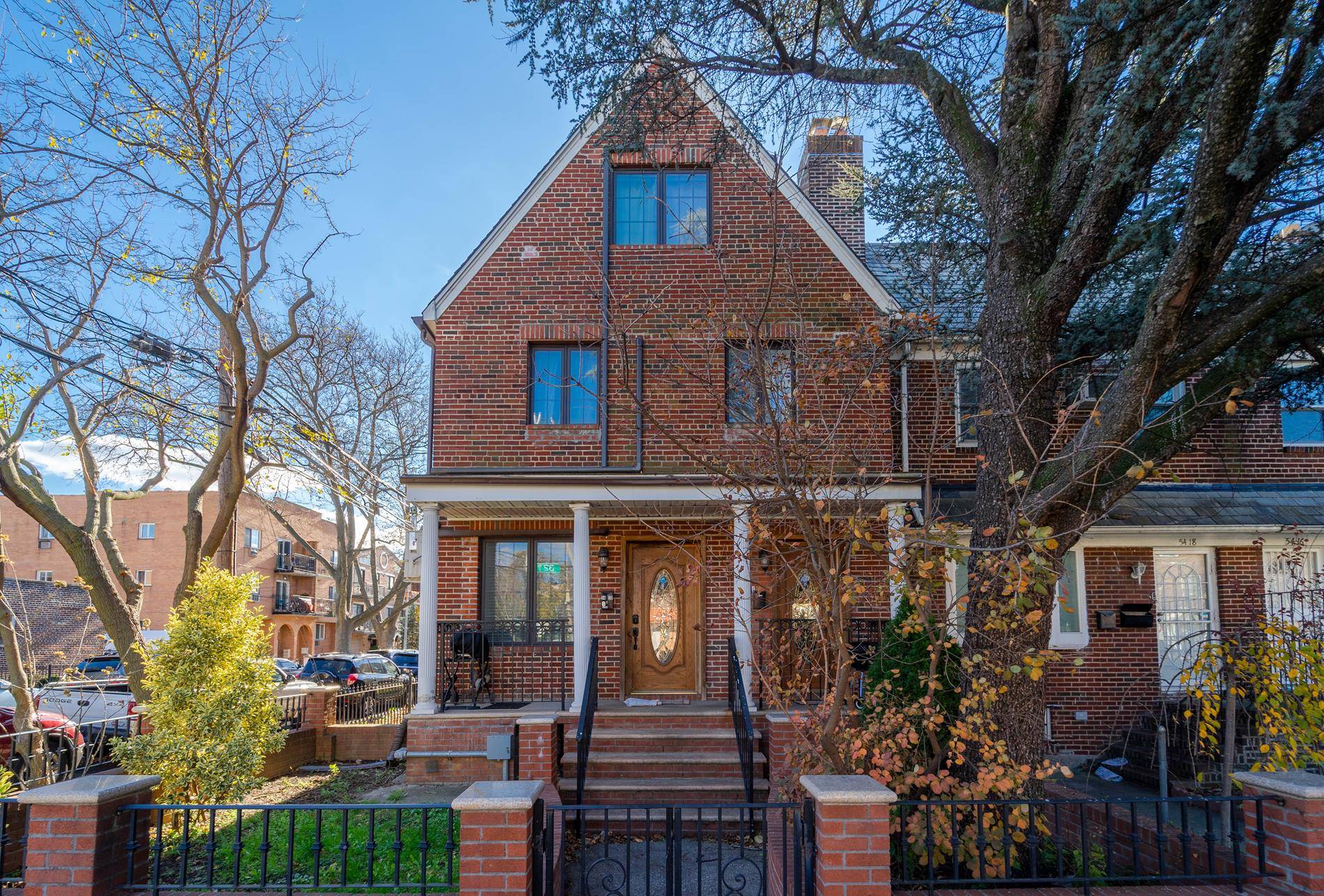 Introducing 54 20 32nd avenue, a corner two family house situated in a prime location.