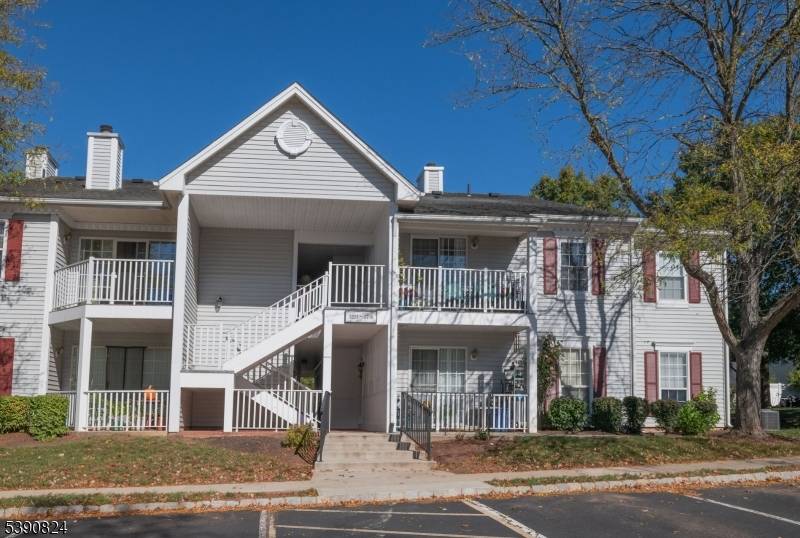 Second floor 2 bedroom, 2 bath unit with updated full bathroom.