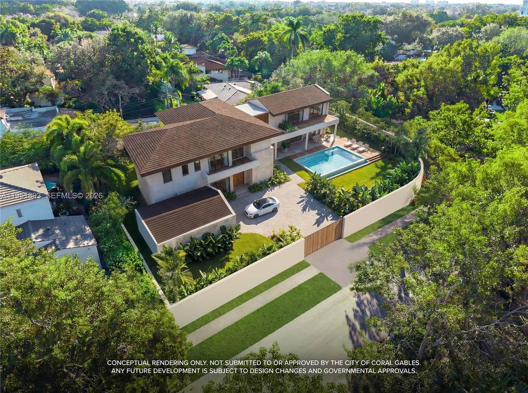 Rare opportunity to build a custom estate or luxury investment property in the heart of Coral Gables.