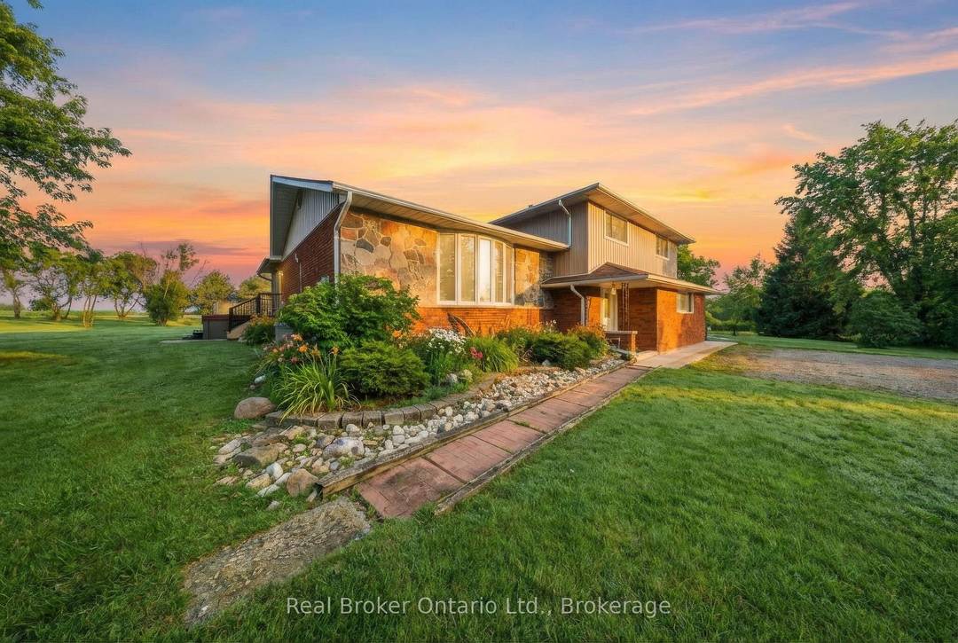 Set on over 5 acres in Brant County, this 3 bedroom den, 3 bath home with double car garage and external building offers a rare combination of space, flexibility, and ...