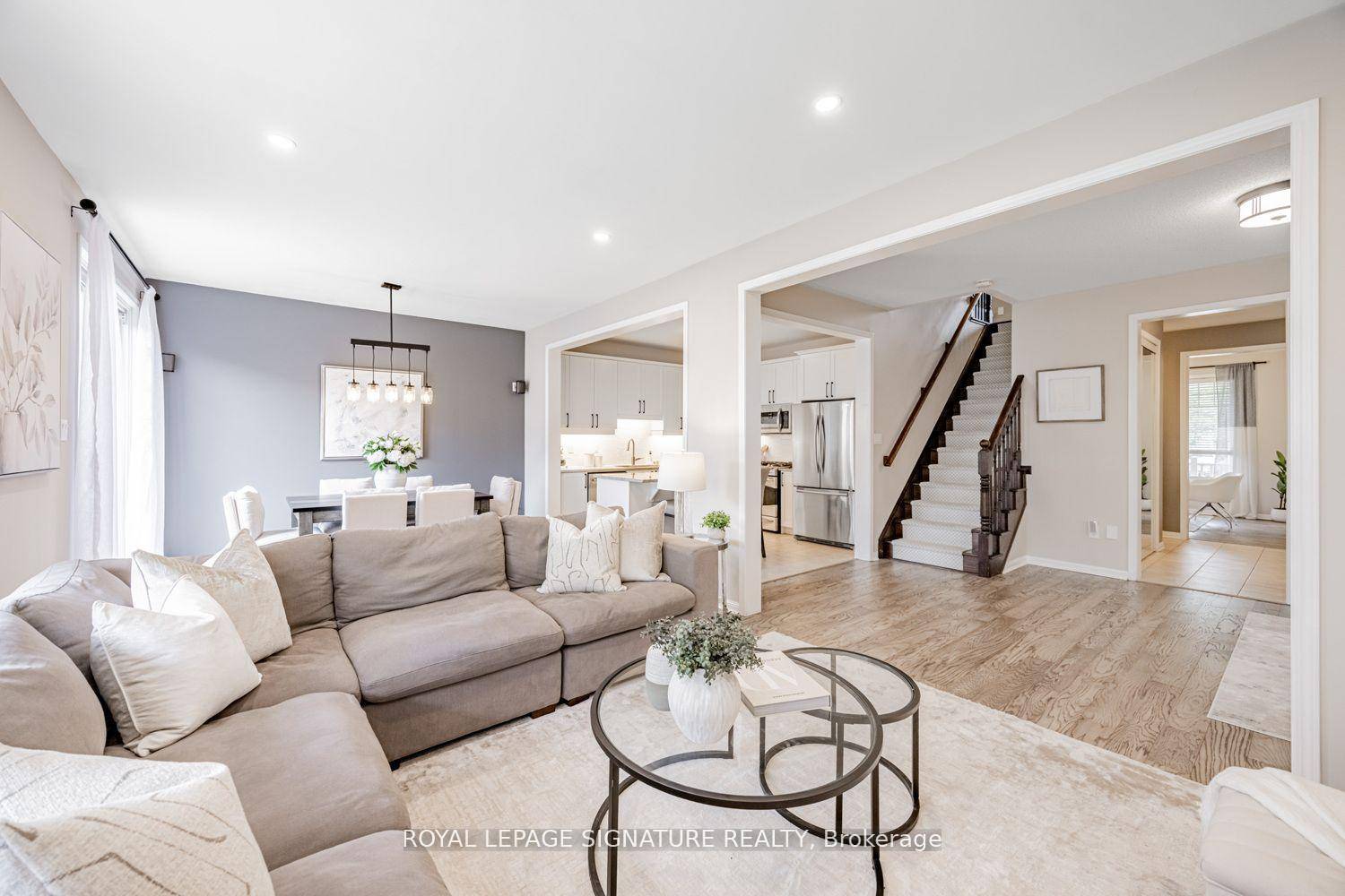 THIS IS NOT YOUR BUILDER BASIC HOME renovated spa like ensuite, white chefs kitchen, 9 ceilings, carpet free, composite deck and pergola, and much more !