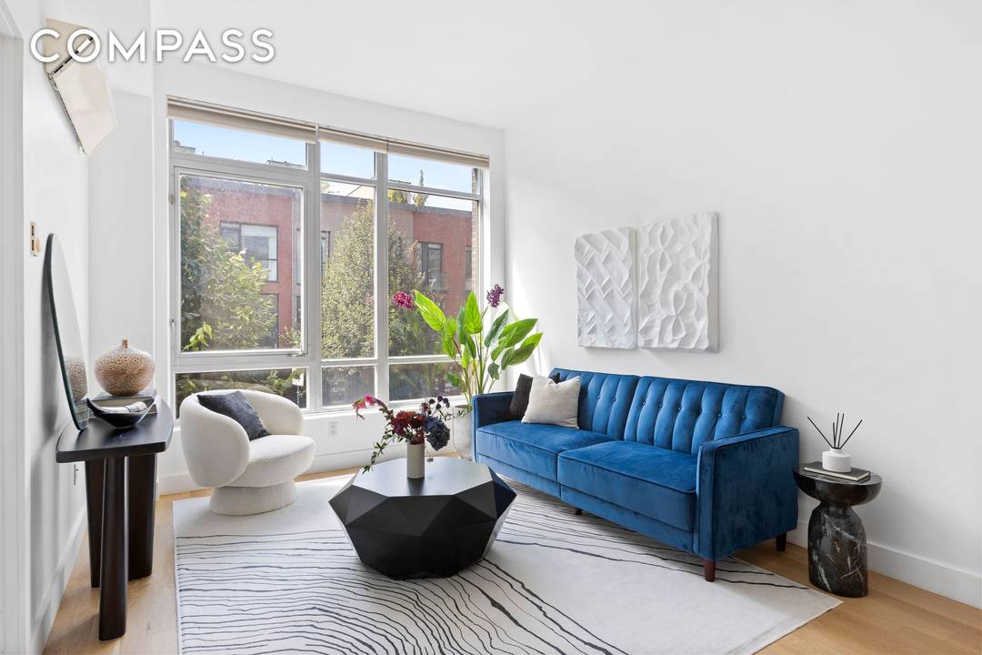 Welcome to a stunning one bedroom home in the heart of Prospect Heights, where modern sophistication meets thoughtful design.