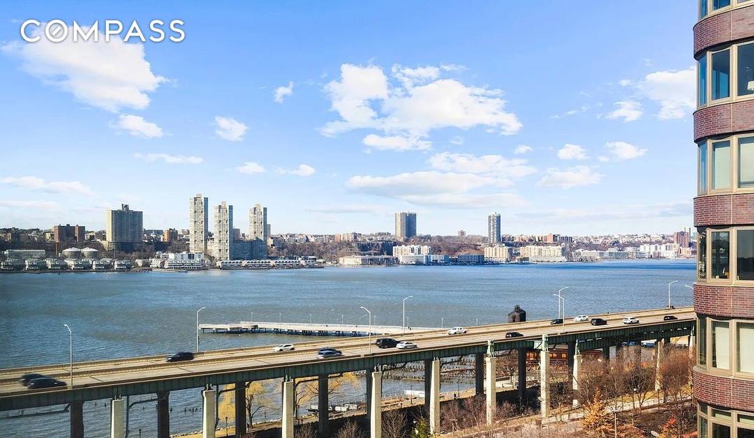 Experience iconic Upper West Side living with sweeping, front row Hudson River views.