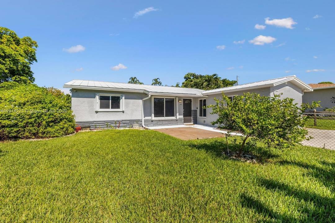 Discover this beautifully maintained 4 bedroom, 3 bathroom single family pool home on a fenced corner lot in Pompano Beach !