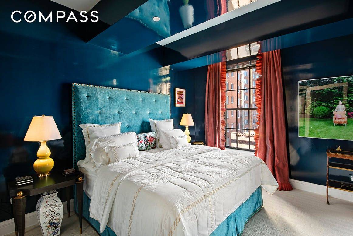 Elegantly designed by Nick Olsen, one of New York's most imaginative A list designers, this magazine worthy home is being offered fully furnished and for the first time.