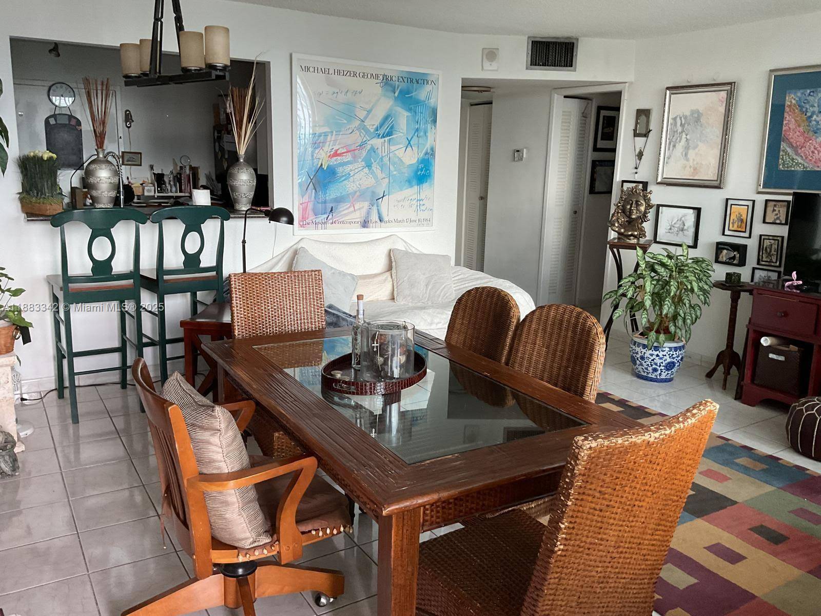 Miami Beach ! ! ! NICE Unit has 1 Bedroom, 2 full Bathrooms, All new Hurricane windows and door, entertain, relax, and play.