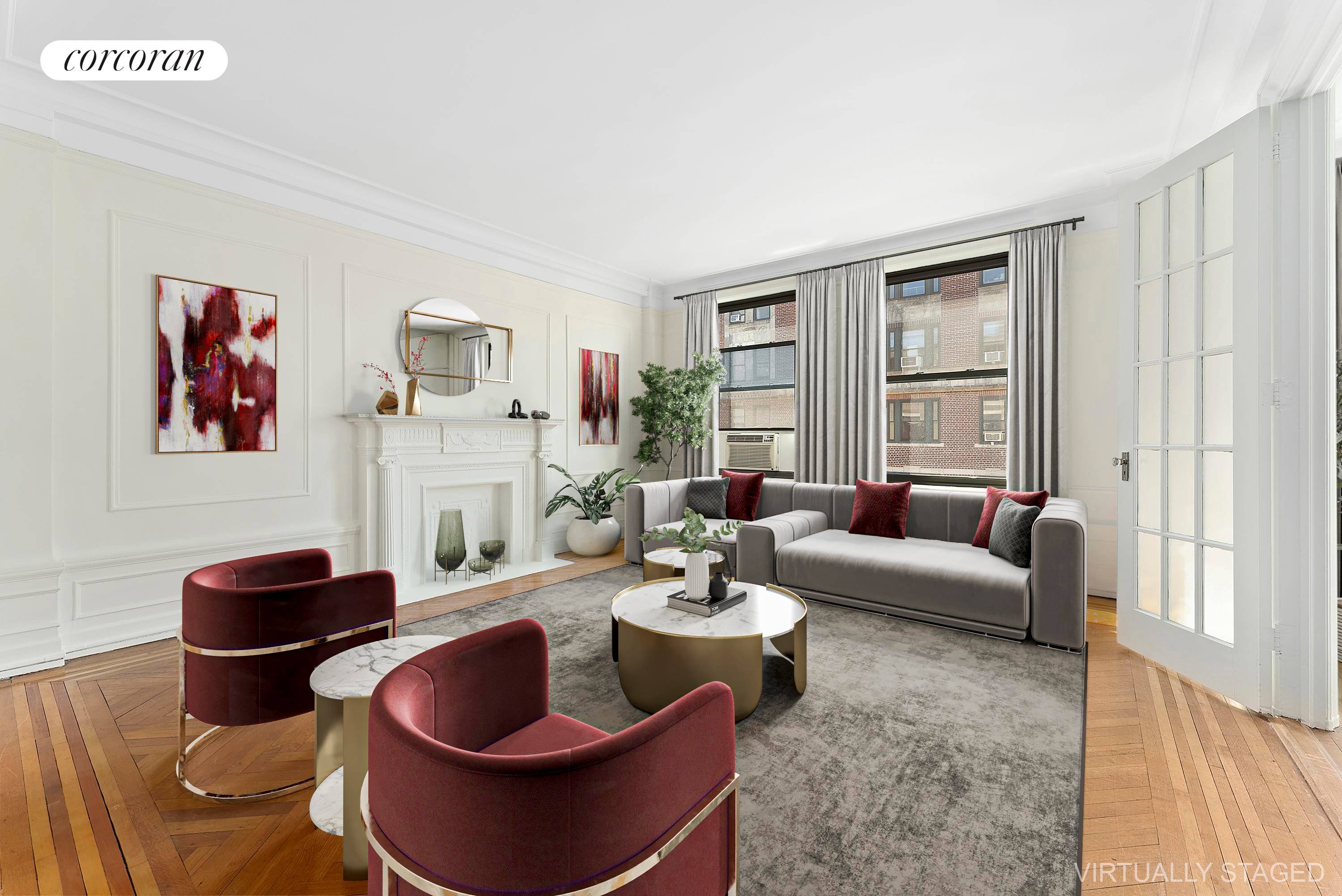 Spacious amp ; Gracious This high floor, corner, sun filled home has it all, including city or river views from every room.