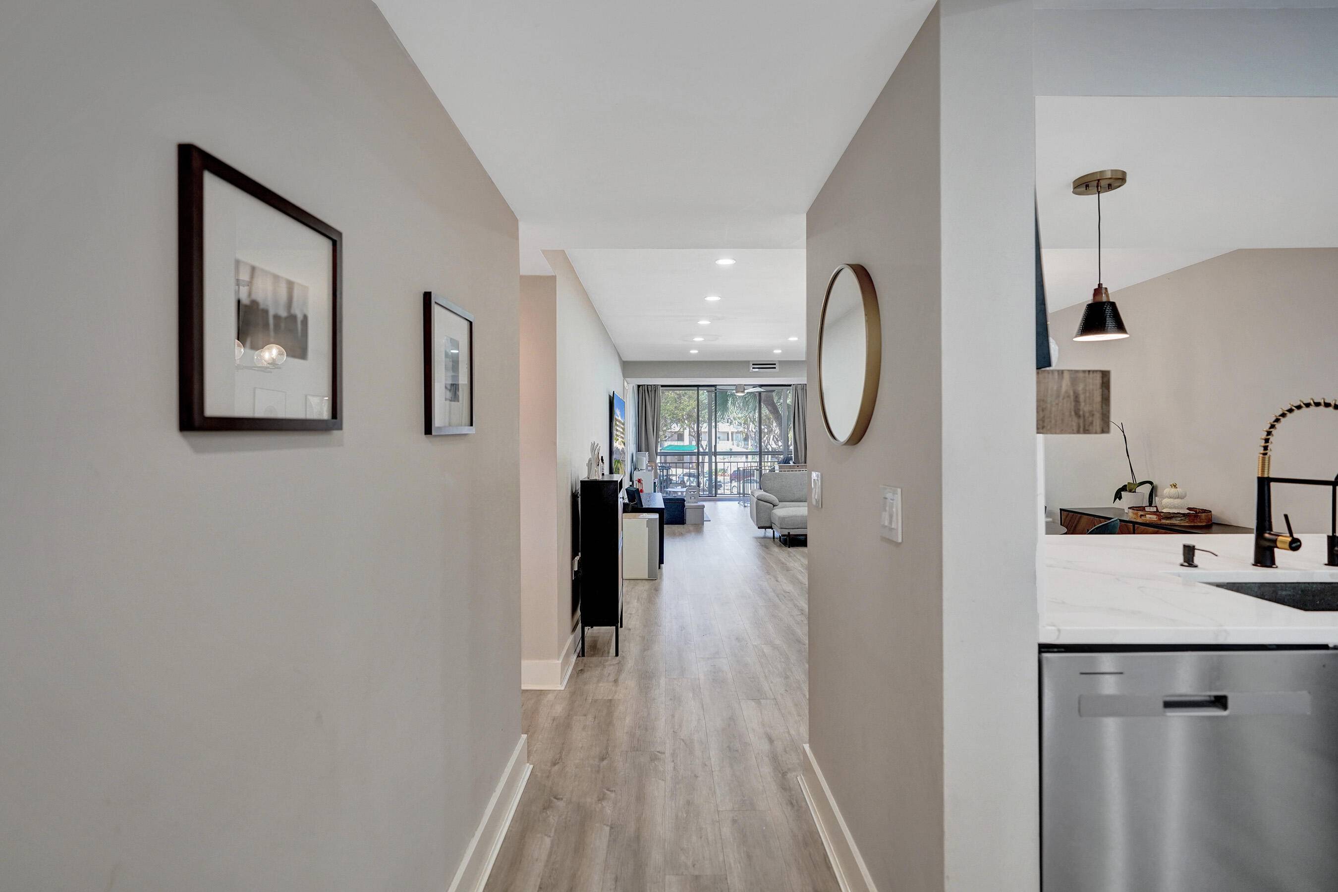 You don't want to miss this rare opportunity to own a fully remodeled corner unit with a balcony.