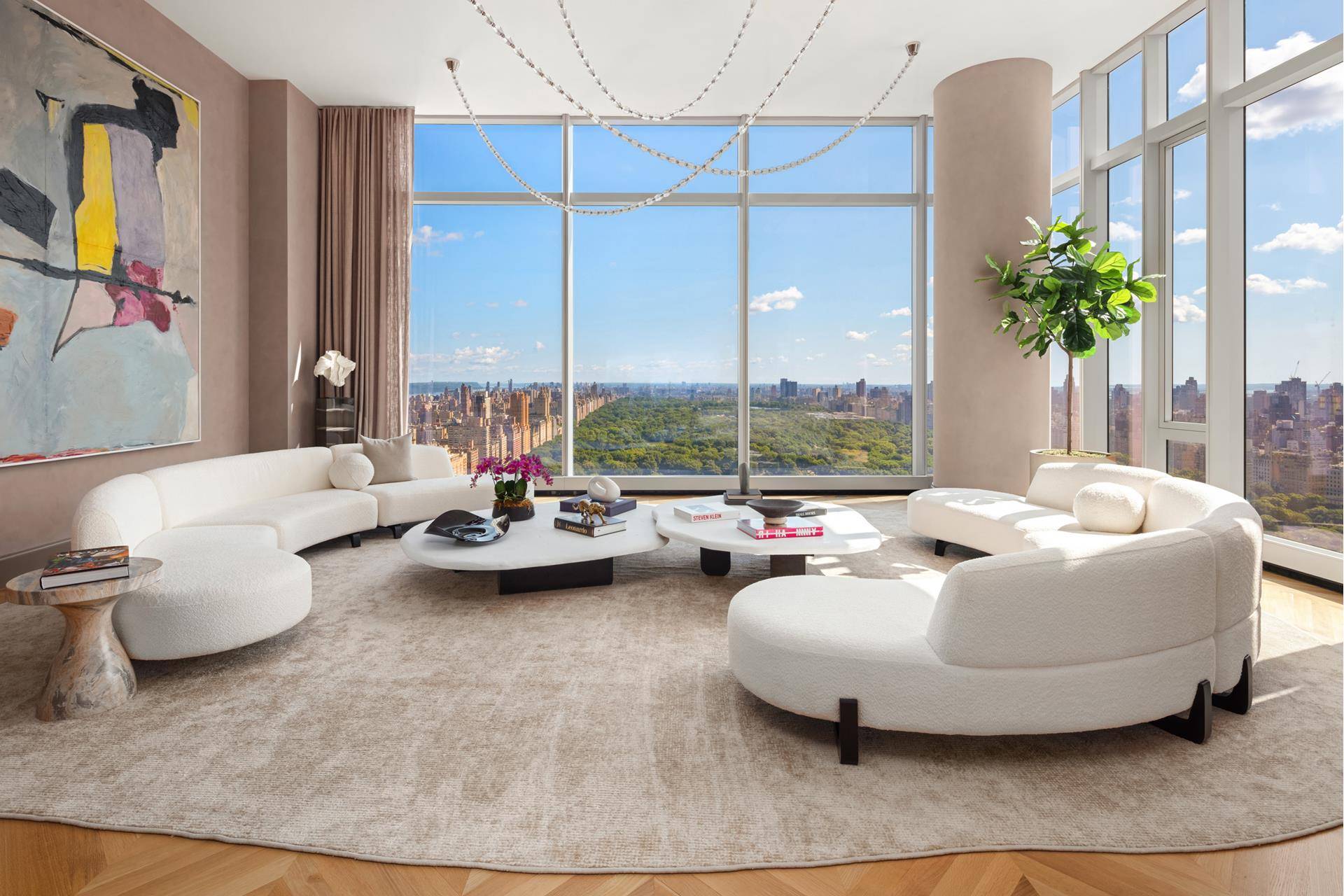 Soaring above the vibrant tapestry of New York City sits residence 39B at Central Park Tower, a remarkable 7, 587 square foot sanctuary offering unparalleled luxury and breathtaking cityscapes.