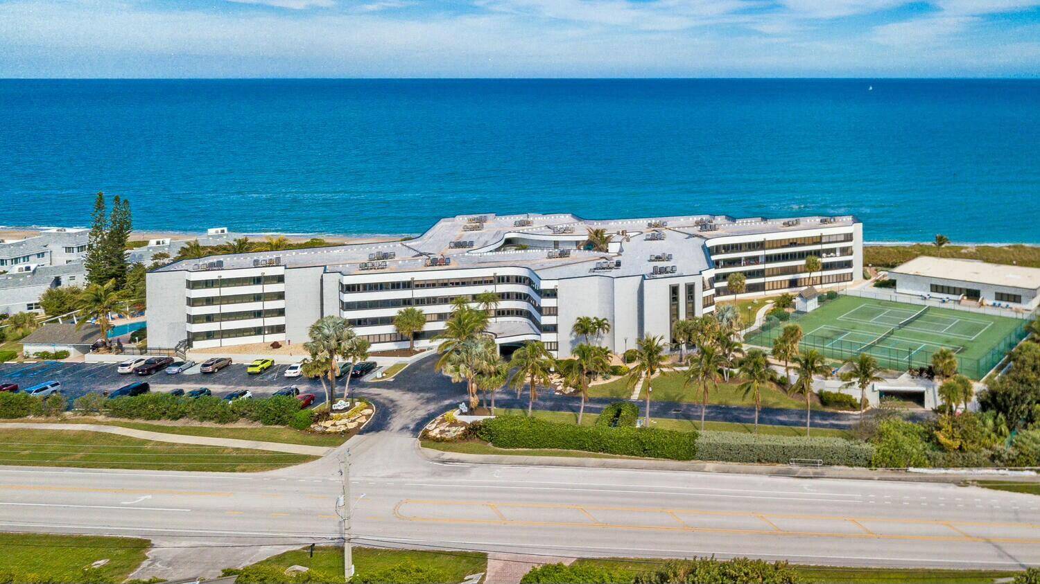 Welcome home to beach front living.