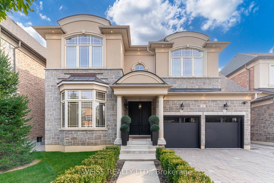 Meticulously crafted interiors where classic luxury meets modern comfort, this home boasts 10' ceilings on the main floor and 9' ceilings on the second floor and the finished basement.