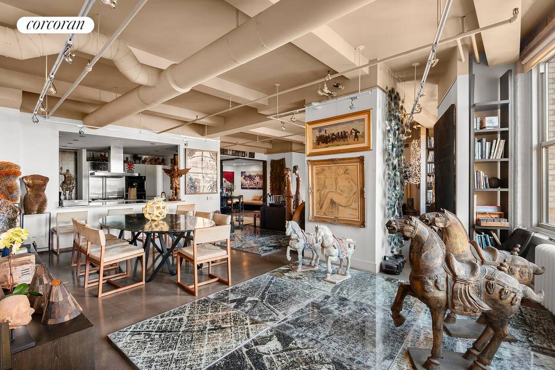 Situated in prime Noho with over 70 feet of eastern frontage overlooking Cooper Square, this 2, 538 square foot loft exudes a perfect blend of pre war charm and industrial ...